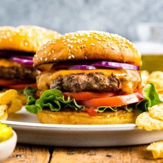 Caramelized Onion Burger
